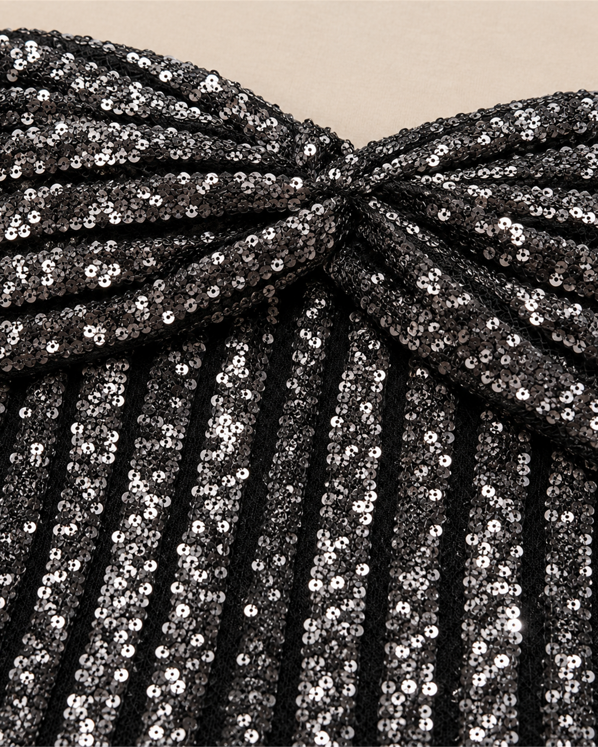 VALENTINA SEQUIN EVENING GOWN