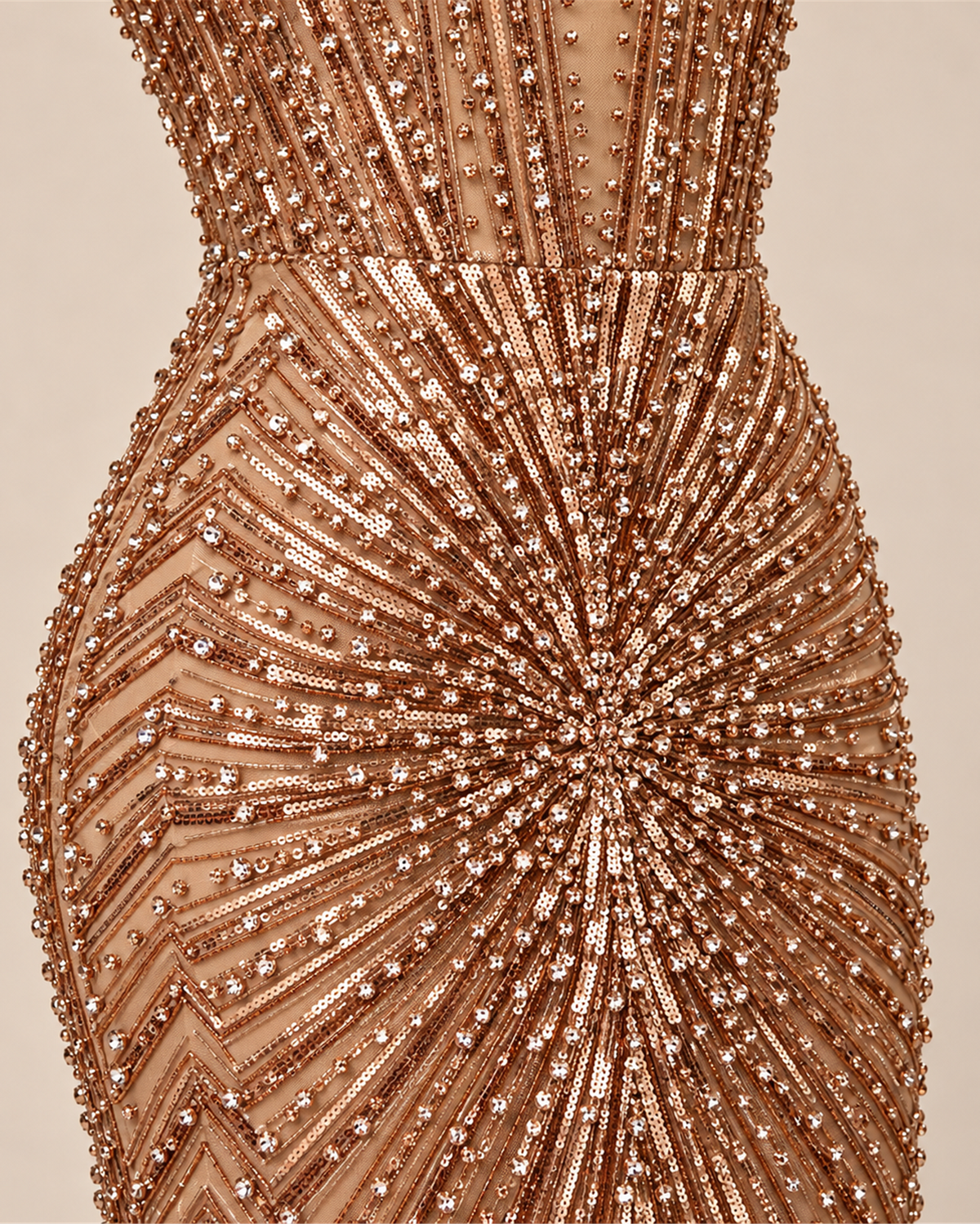 AURELIA BEADED HALTER GOWN